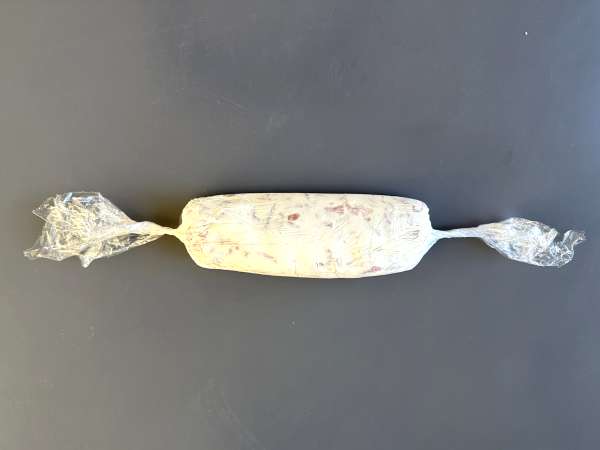 Salama iz kremnega sira z marelicami in mandlji: odlična predjed za zabavo! - Priprava korak 3