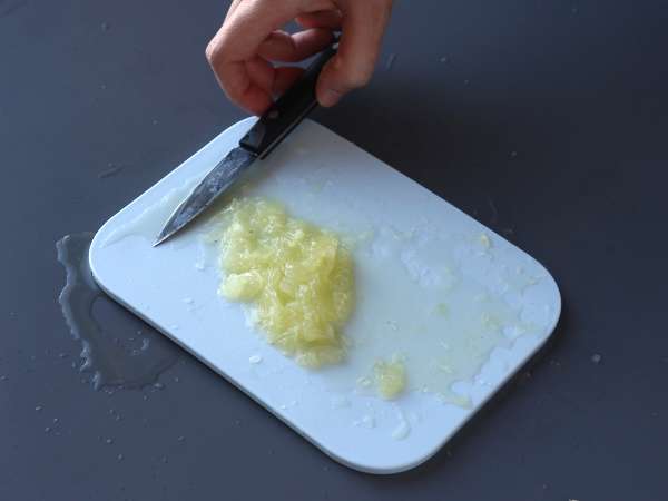 Tarta iz dimljenega lososa s krompirjevo osnovo - Priprava korak 5