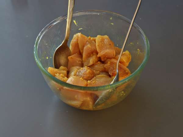 Piščančji kebab z omako satay, kulinarično potovanje v Azijo! - Priprava korak 3