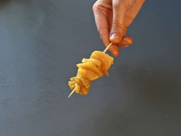 Piščančji kebab z omako satay, kulinarično potovanje v Azijo! - Priprava korak 7