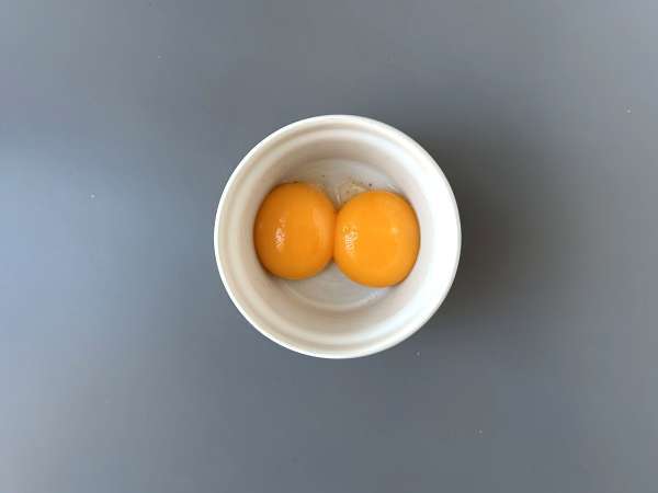 Kandirani jajčni rumenjaki z namazom Air Fryer - Priprava korak 1