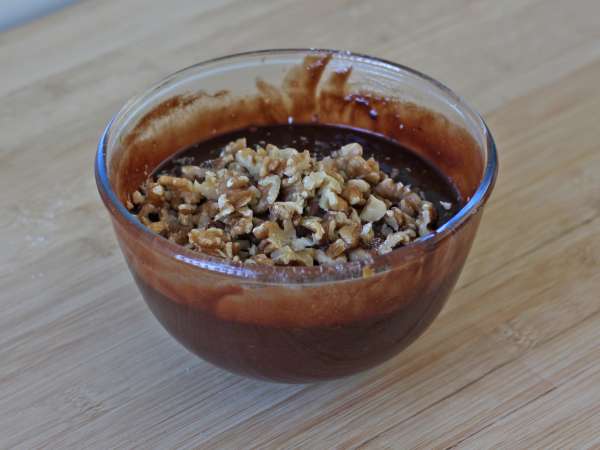 Čokoladni in orehov brownie v zračnem cvrtniku - Priprava korak 5