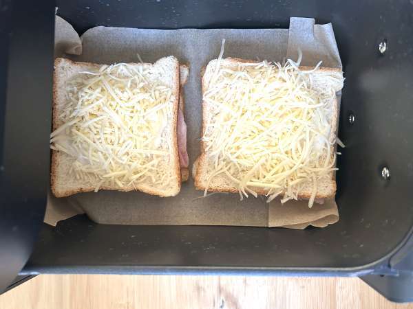 Croque monsieur z AirFryerjem - Priprava korak 5