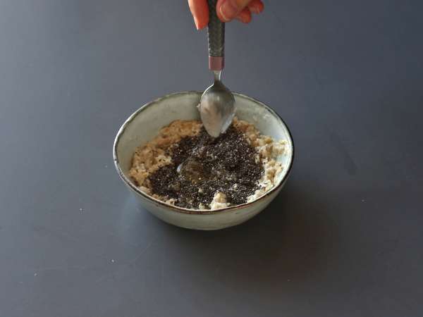 Ovseni kosmiči za čez noč z okusom tiramisuja, popoln zajtrk s kavo in kakavom! - Priprava korak 3