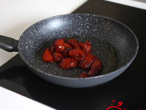 Kako kuhati buldak habanero limete rezance, recept z mariniranim piščancem! - Priprava korak 5