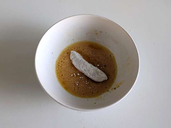 Ribji prsti v zračnem cvrtniku: hrustljavi, lahki in enostavni za pripravo! - Priprava korak 5