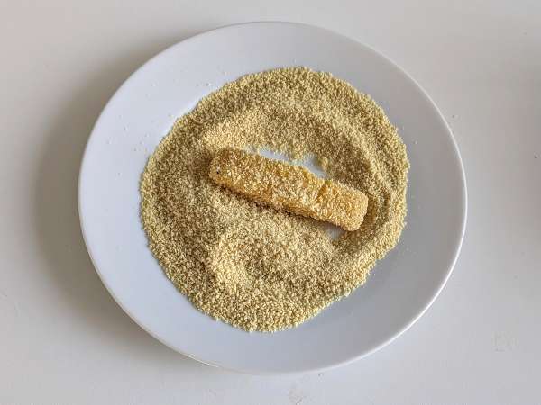 Ribji prsti v zračnem cvrtniku: hrustljavi, lahki in enostavni za pripravo! - Priprava korak 6