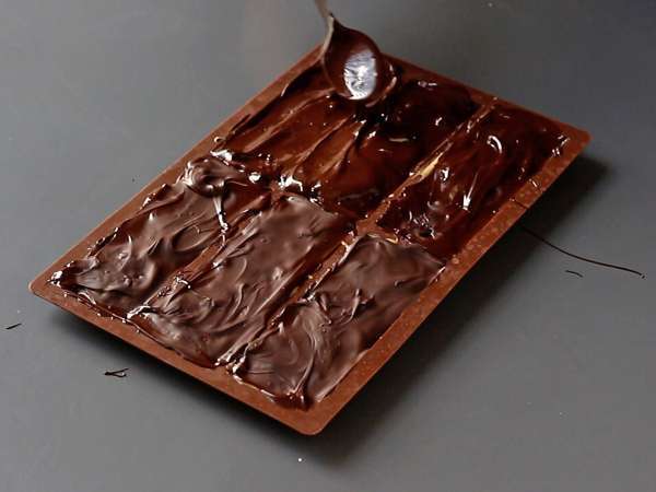 Mini ploščice z banano, arašidovim maslom in čokolado, izjemno okusne in brez dodanega sladkorja - Priprava korak 4