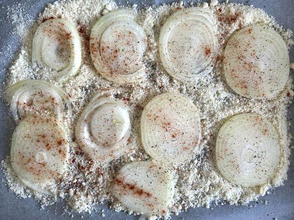 Super hrustljavi domači čebulni in parmezanov čips - Priprava korak 4