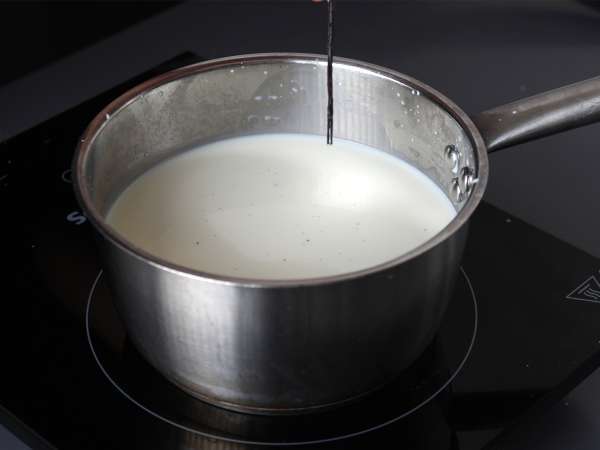 Marmoriran flan brez peciva, zelo enostaven za pripravo in z zagotovljenim wow učinkom - Priprava korak 1