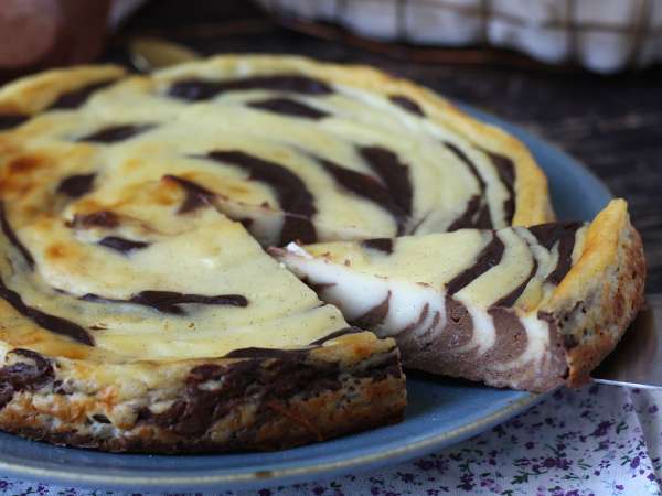 Marmoriran flan brez peciva, zelo enostaven za pripravo in z zagotovljenim wow učinkom - Priprava korak 10