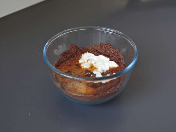 Beljakovinski brownie s sirotko, naravno brez glutena - Priprava korak 2