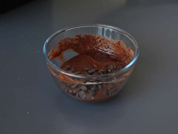 Beljakovinski brownie s sirotko, naravno brez glutena - Priprava korak 3