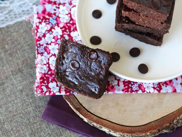 Beljakovinski brownie s sirotko, naravno brez glutena - Priprava korak 6