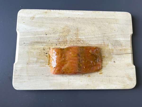 Losos v pistacijini skorjici - Priprava korak 3