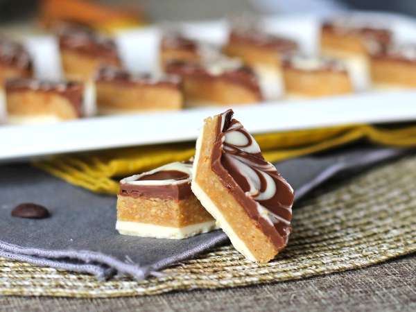 Rkhama, maroška sladica z arašidi in čokolado, ki ne potrebuje pečice - Priprava korak 9