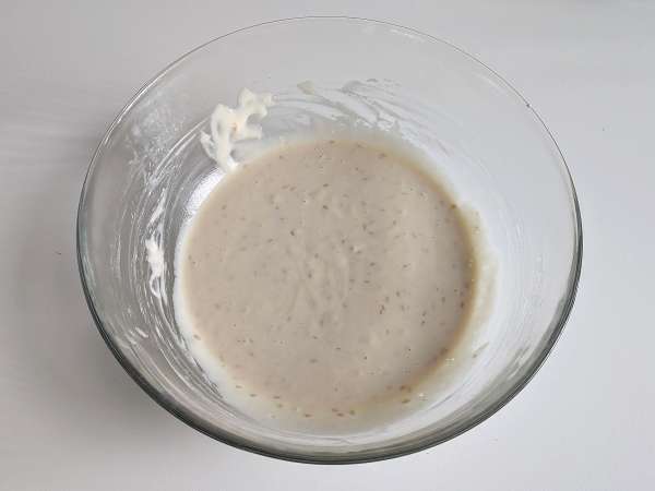 Mehke veganske palačinke z lanenim jajcem: enostaven recept brez jajc - Priprava korak 5