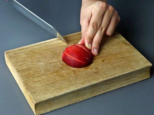 Sadna solata: breskev, marelica, malina in drugo! - Priprava korak 1