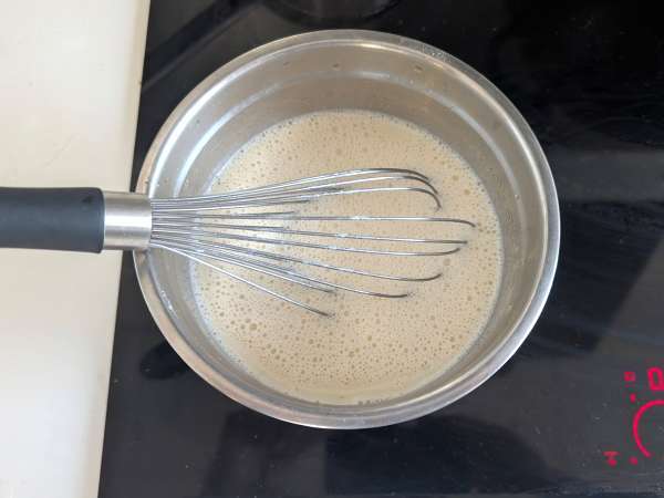 Hitra in enostavna jajčna krema: recept moje babice - Priprava korak 3