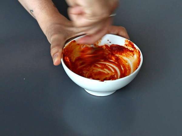 Omleta s hrustljavim rižem in sojinim fižolom, začinjen obrok, ki je hiter in brez odpadkov! - Priprava korak 2