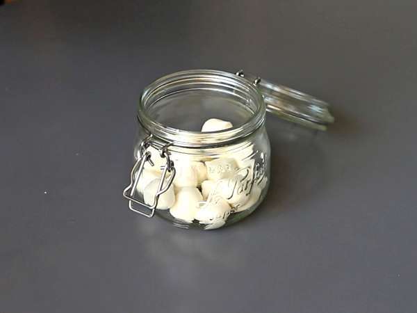 Marinirane kroglice mocarele za aperitiv ali solato! - Priprava korak 1