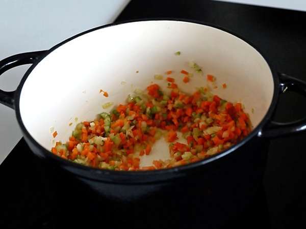 Testenine z bolonjsko omako - tagliatelle al ragù alla bolognese - Priprava korak 2