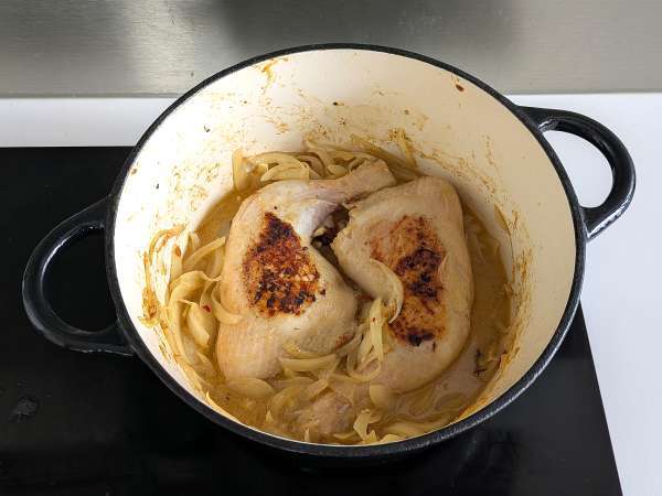 Senegalski piščanec yassa: enostaven in okusen tradicionalni recept - Priprava korak 7