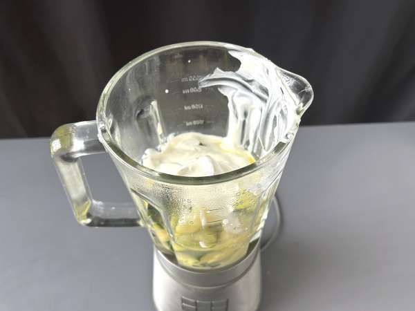 Krema iz bučk z zelenim jabolkom in jogurtom, pripravljena v 30 minutah - Priprava korak 5