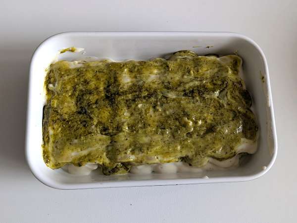 Kremni pesto cannelloni au gratin: enostaven in okusen recept - Priprava korak 7