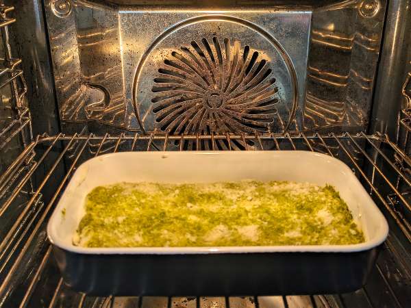 Kremni pesto cannelloni au gratin: enostaven in okusen recept - Priprava korak 9
