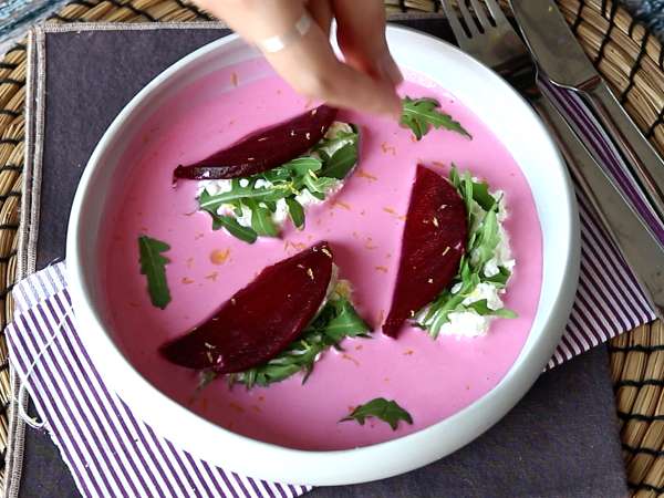 Ravioli iz rdeče pese, preprosta in elegantna predjed - Priprava korak 6