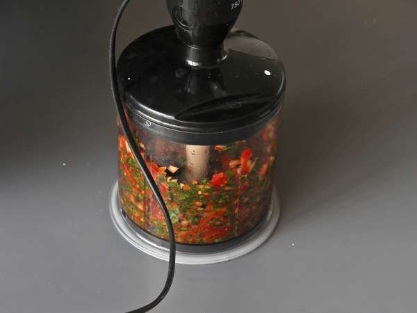 Lavash kebab nabodala s tortiljami, ki jih enostavno pripravite v sušilniku zraka! - Priprava korak 2