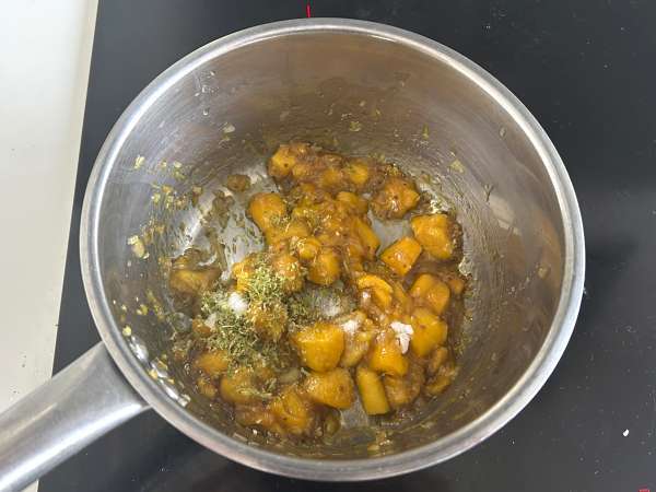 Domači mangov čatni: sladko-kisla indijska začimba, ki se poda k vsemu - Priprava korak 5