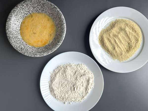 Kaprica bogov v prahu s krompirjem iz airfryerja - Priprava korak 3