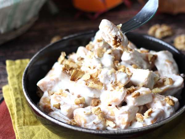 Kremni bučni njoki s Philadelphio in hrustljavimi orehi - Priprava korak 8