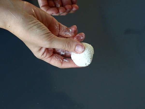 Sirni namaz za aperitiv v obliki buč, kot nalašč za noč čarovnic! - Priprava korak 2