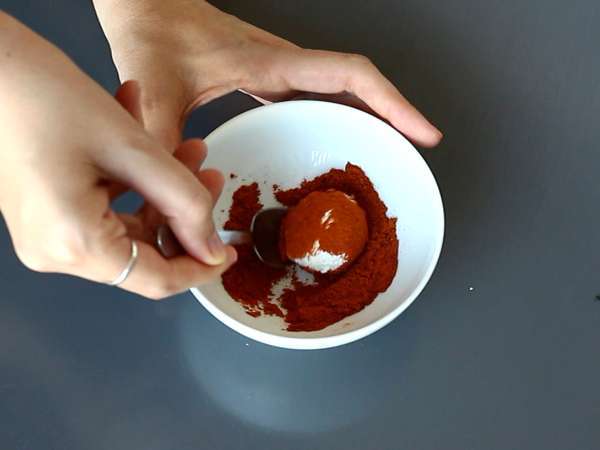 Sirni namaz za aperitiv v obliki buč, kot nalašč za noč čarovnic! - Priprava korak 3