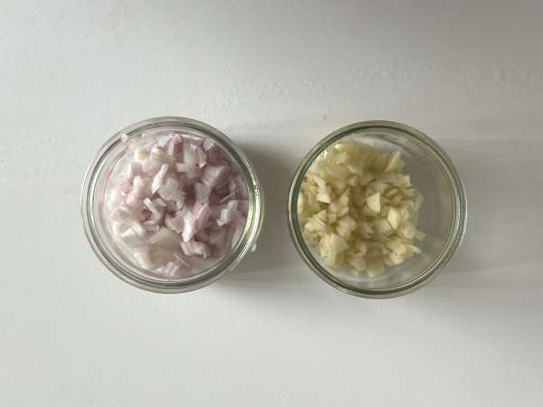 Gratin krompirja z gobami - Priprava korak 2