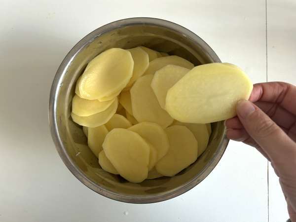 Gratin krompirja z gobami - Priprava korak 7