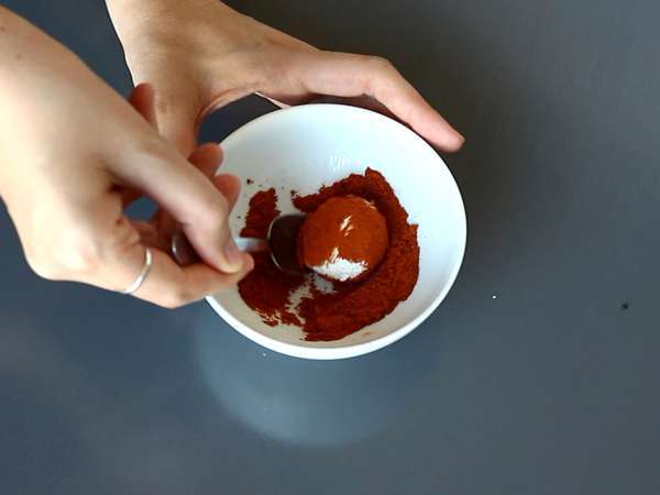 Sirove kroglice za aperitive - Priprava korak 3