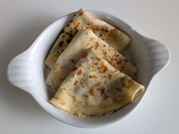 Crespelle rikota in gobe: popoln kremni vegetarijanski recept za vsako priložnost - Priprava korak 11