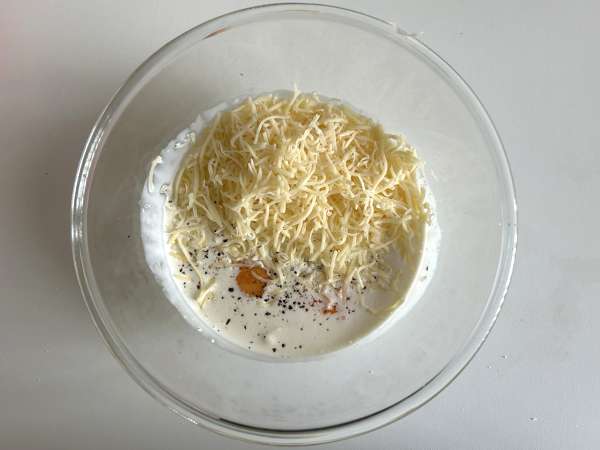 Špinačni in gobovi flani - Priprava korak 8