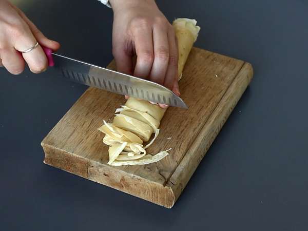 Palačinke tagliatelle s čokolado in arašidi! - Priprava korak 5