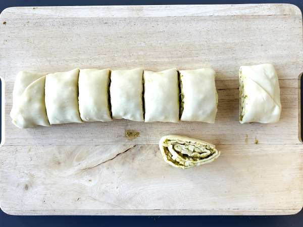 Mozzarella pesto pecivo z zračnim cvrtnikom, pripravljeno v 15 minutah! - Priprava korak 4