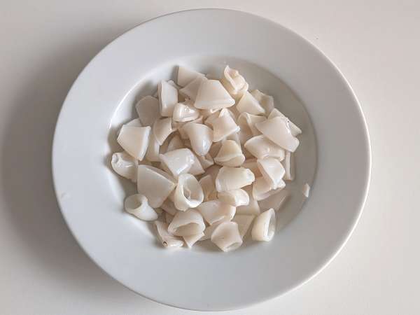 Omako iz lignjev: odlična začimba za testenine - Priprava korak 1