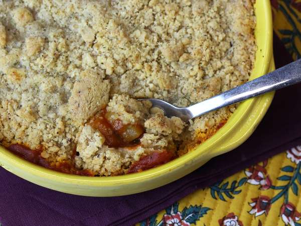 Ratatouille crumble, hitra in enostavna jed, ki vam bo všeč! - Priprava korak 7