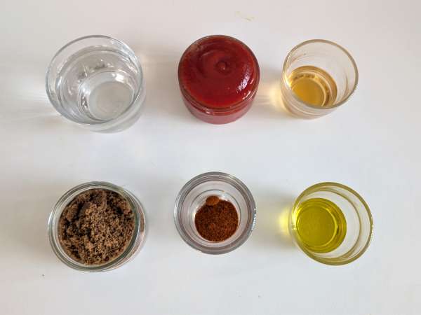 Mesne kroglice v zračnem cvrtniku s sladko-kislo žar omako: enostaven in okusen recept - Priprava korak 1