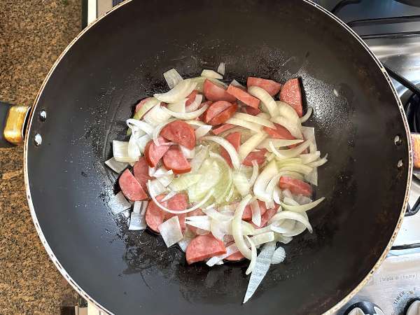 Zlata feferonova fara z jajcem in korenčkom - Priprava korak 1