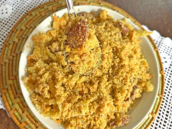 Zlata feferonova fara z jajcem in korenčkom - Priprava korak 4