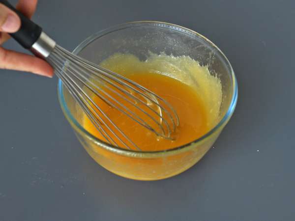 Extra fondant upside-down banana cake - Priprava korak 4